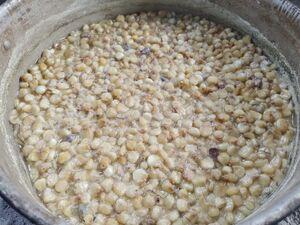 Steeped Corn Kernels (For dough)